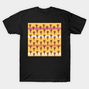 Palm trees and lines T-Shirt